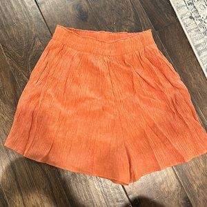 Women’s size small lush orange shorts